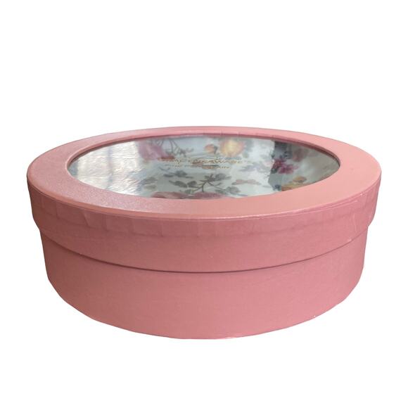 Grace Teaware Fine Porcelain Floral Dessert Plates 8in Set of 4 in Gift Box New - Picture 5 of 12